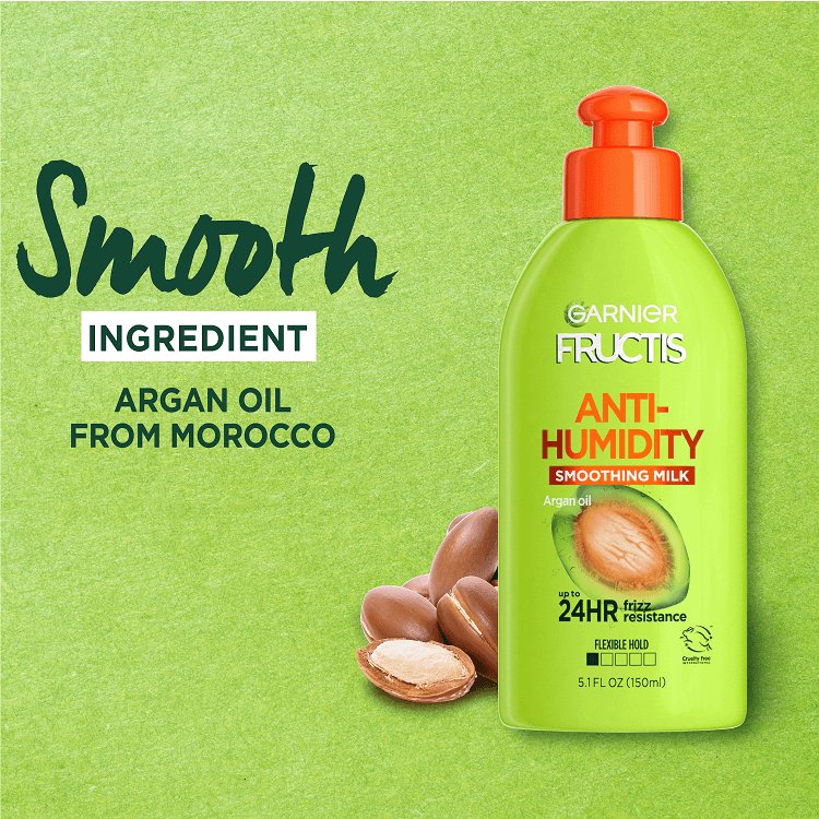 Garnier Anti-Humidity Smoothing Hair Milk Ingredient